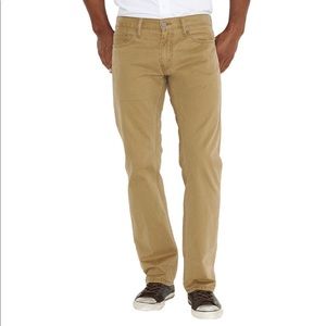 Levi’s 514 straight twill pants